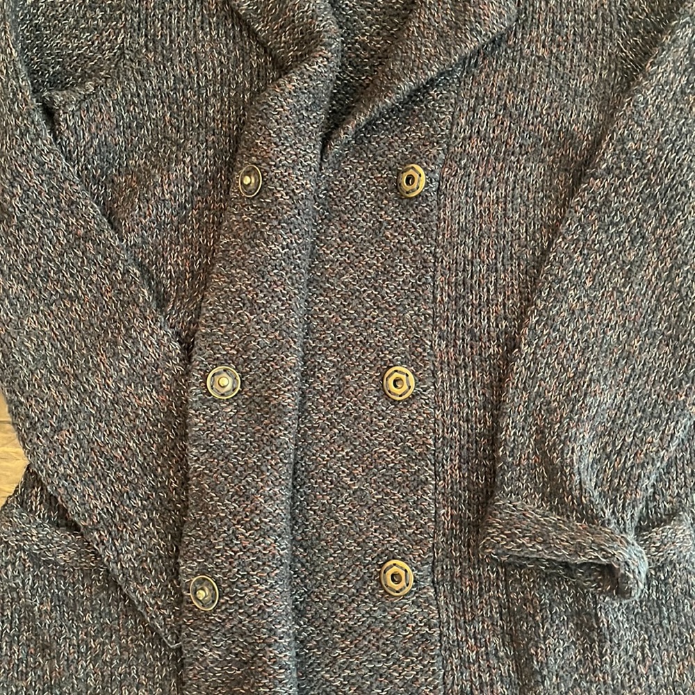 🏷️ Peruvian Connection Collared Cardigan Jacket NWOT - Picture 3 of 11
